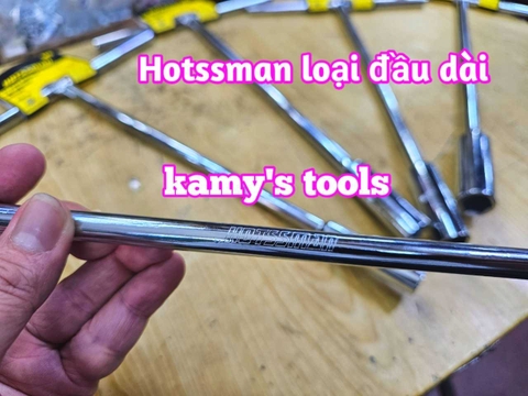 Cần tuýp chữ T loại dài Hotssman lọt lòng khoảng 45mm-50mm cỡ 8mm 10mm 12mm 13mm 14mm 17mm