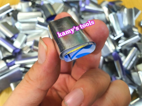 Bọ sắt khóa kẹp bấm đóng đai nhựa đai kiện hàng hóa bọ cuốn bọ gai 16mm 19mm (1kg)