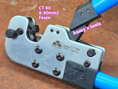 Kìm bấm cos cơ Fasen CT-80 dài 670mm 8-80mm2