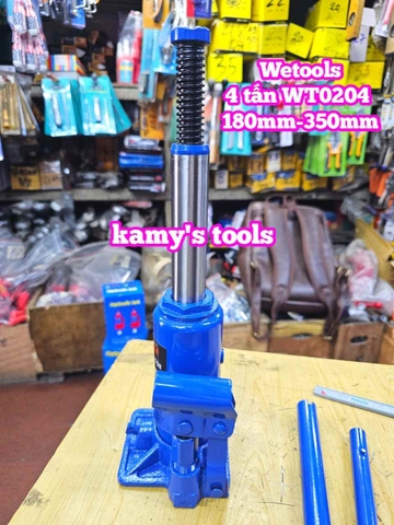 Kích con đội thuỷ lực 4 tấn Wetools WT0204 180mm-350mm