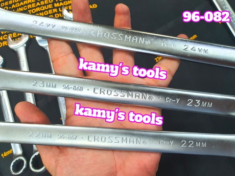 10-32mm bộ cờ lê vòng miệng hệ mét Crossman 14 cái 96-082