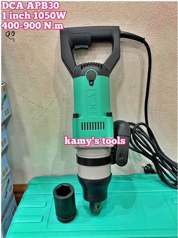 Máy siết bulong vặn tháo mở ốc bằng điện 1 inch DCA APB30 1050w 400-900Nm