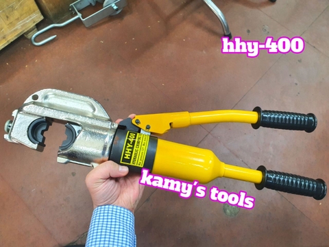 Kìm ép cos thủy lực HHY-400 TLP đầu chữ C 11 tấn 16-400mm2