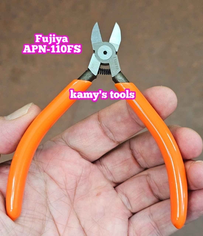 Kìm cắt nhựa kỹ thuật lưỡi bằng Fujiya APN-110FS cắt nhựa 3mm dài 110mm