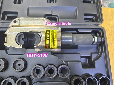 HHY-510F Đầu ép cos thủy lực TLP 16 tấn hành trình 38mm ép lục giác khuôn 16-400mm2