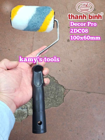 Cọ lăn sơn Decor Pro 3 màu Thanh Bình 100x60mm 2DC08