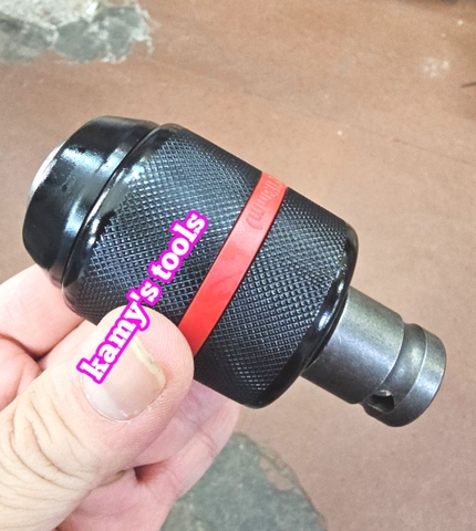 Đầu kẹp mũi khoan bộ chuyển bulong 1/2 inch sang khoan đầu khoan Autolock 13mm cao cấp