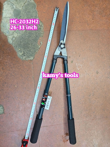 Kéo cắt tỉa hàng rào cán có tăng đơ kéo dài ngắn 26-33 inch Top HC-2032H2