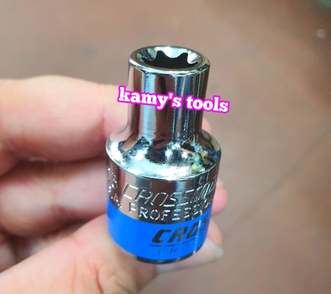 Đầu tuýp đầu khẩu E 1/2 inch Crossman E10 E11 E12 E14 E16 E18 E20 E22 E24