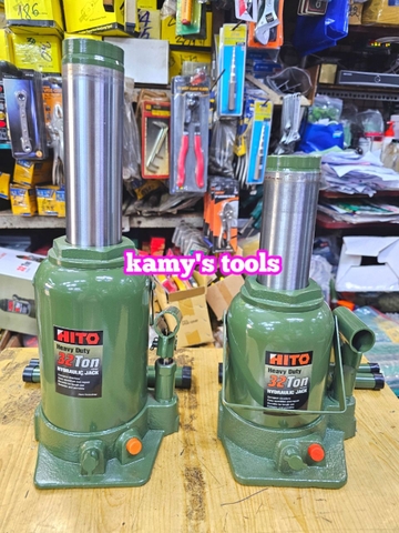Kích con đội thủy lực 32 tấn lùn và đế mỏng cao Hito
