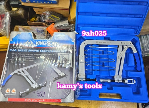9AH025 Cảo vam tháo lò xo xupap súp pắp 5 chi tiết Kingtony 35-140mm