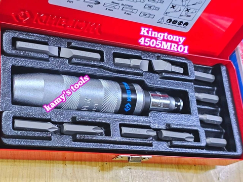 Bộ tua vít đóng tự động Kingtony 14 chi tiết 4505mr01, tô vít đóng
