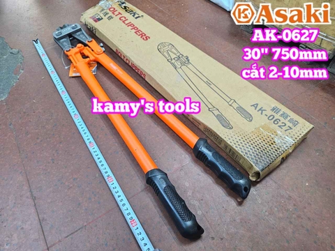 Kìm cộng lực cắt sắt kẽm Asaki 30 inch 750mm AK-0627 cắt 2-10mm