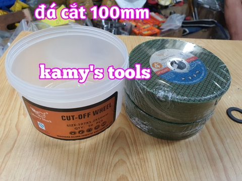Đá cắt sắt inox 100mm Money Shark loại 1 hộp 50 viên