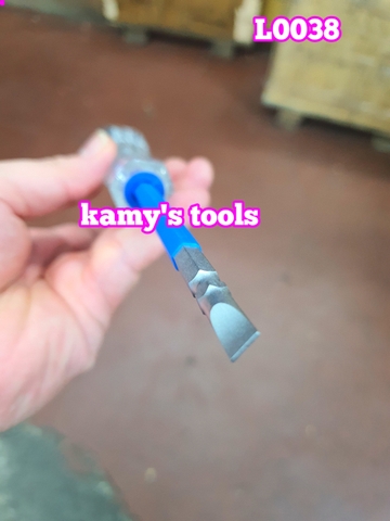 Bút thử điện 2 đầu dài 205mm 100-500v C-mart model L0038 cán trong