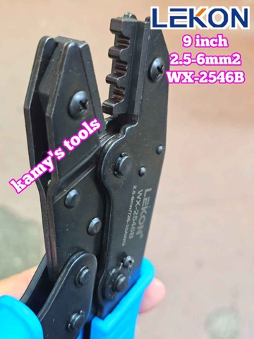 Kìm bấm cos MC4 năng lượng mặt trời Lekon WX-2546B dài 9 inch 2.5-6mm2