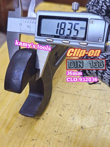 Cờ lê miệng đóng 36mm DIN133 Clip-on CLO-932036