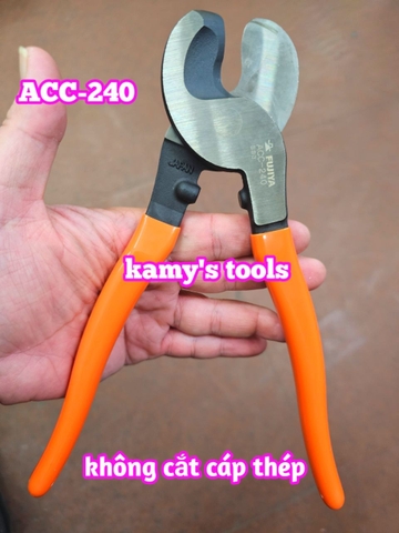 ACC-240 Kìm cắt cáp Fujiya dài 240mm cáp điện IV đồng nhôm 38mm2 hay 13.6mm