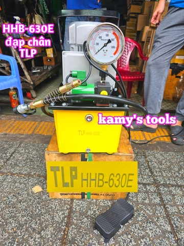 Máy bơm điện thủy lực đạp chân TLP HHB-630E 0.75kw chính hãng