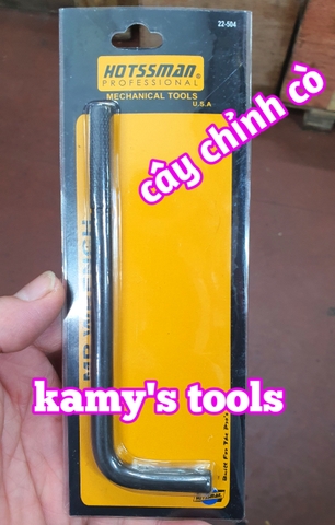 Dụng cụ chỉnh cò xupap (súp bắp) chữ L Hotssman 22-504, cây chỉnh cò