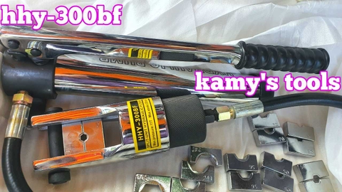 Đầu ép cos thủy lực HHY-300BF 16-300mm2 11 bộ khuôn