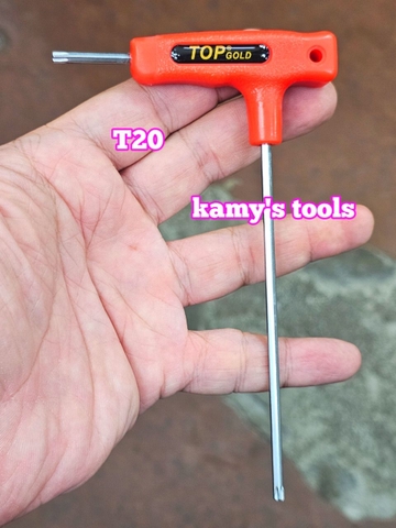 Lục giác bông sao hoa thị cán chữ T TOP GOLD T10 T15 T20 T25 T27 T30 T40