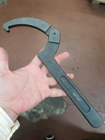Cờ lê móc có điều chỉnh Wetools 155MM-220MM