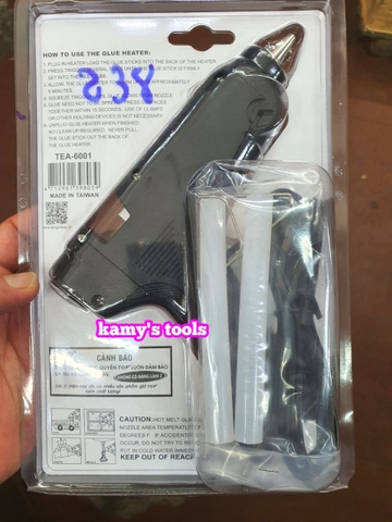 Dụng cụ sung bắn keo nến silicon Top 20W TEA-6002 và 60W TEA-6001