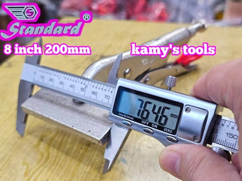 Kìm bấm chết hàn mỏ vịt dài 8 inch 200mm Standard STD-0166