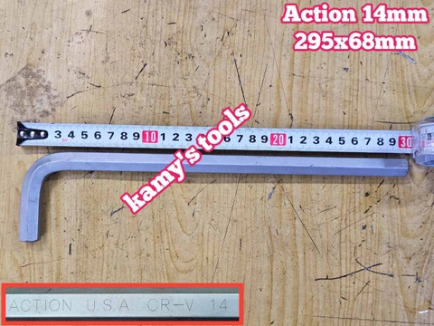 Lục giác đầu bằng Action 14mm dài 295mm ACHW-2914