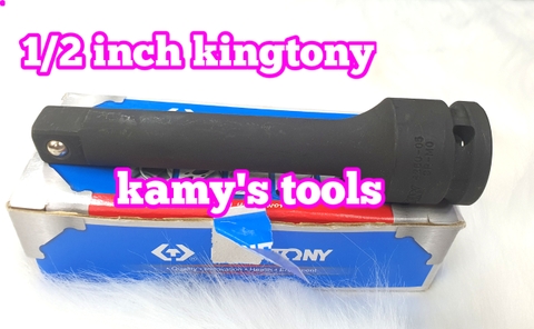 Đầu nối khúc nối đen cao cấp 1/2 inch Kingtony dài 3 inch 4 inch 5 inch 4260-03 4260-04 4260-05, cần nối