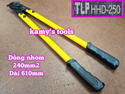 Kìm cắt cáp cơ bằng tay TLP HHD-250 cắt đồng nhôm 240mm2 dài 610mm