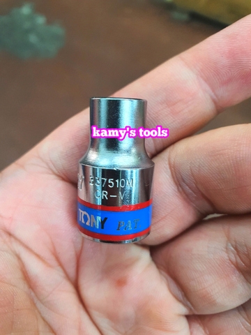 Đầu tuýp khẩu E 3/8 inch Kingtony E8 E10 E12 E14 E16 E18 337508M 337510M 337512M 337514M 337516M 337518M