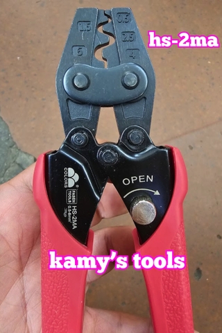 Kìm bấm cos trợ lực Fasen Hs-2ma 0.5-6mm2 chính hãng