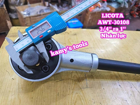 Đầu trợ lực nhân lực tăng lực siết chỉnh lực cần nổ 3/4 inch ra 1 inch Licota AWT-30108 dài 480mm