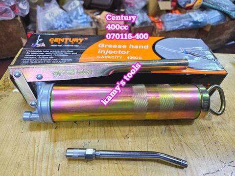 Bơm mỡ bằng tay 400cc Century 070116-400