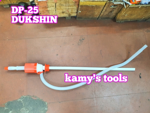 Bơm can hoá chất, bơm dầu thùng phuy bằng tay Hàn Quốc Dukshin model DP-25