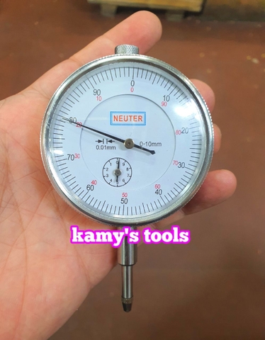 Đồng hồ so cơ khí chân thẳng 0-10mm độ chính xác cao 0.01mm