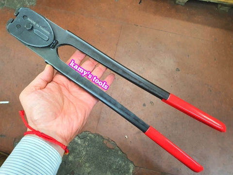 Kìm bấm kẹp bọ đai sắt đai thép 16mm 19mm Ybico C3125 C3126 cán dài 14 inch 350mm logo dập nỗi chính hãng