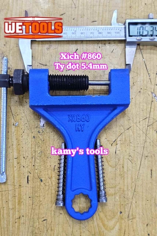 Dụng cụ cắt đột cảo tháo mắt xích sên xe công nghiệp nặng xích máy gặt máy cày 860 Wetools WT-HY-1075