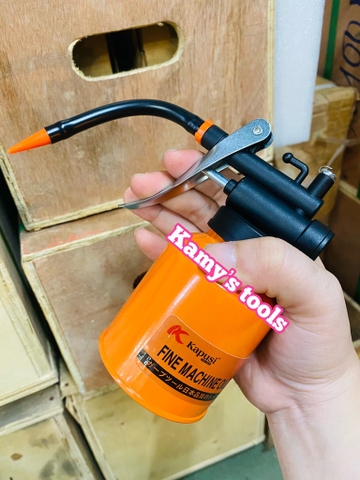 Bình xịt dầu nhớt vòi mềm 250gr Kapusi vòi mềm điều chỉnh được K-1051