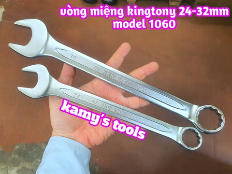 Cờ lê vòng miệng Kingtony 24mm 25 26mm 27mm 28mm 29mm 30mm 32mm 106024 106025 106026 106027 106028 106029 106030 106032