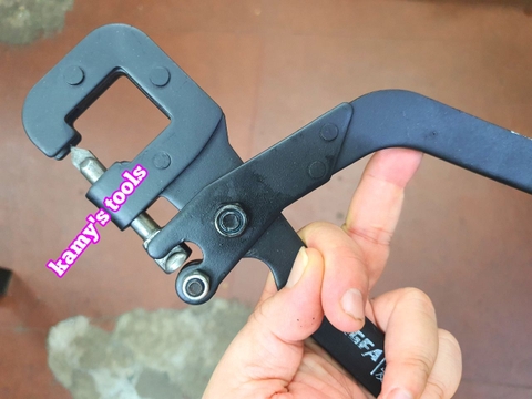 Kìm đột lỗ kim loại tôn nhôm mỏng 0.5mm-0.8mm 12 inch 300mm Guangfa 112012