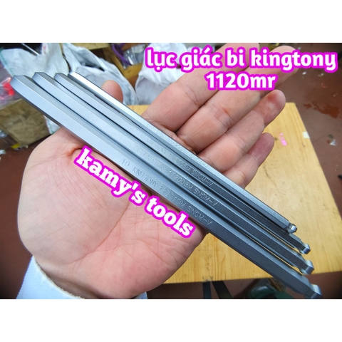 Lục giác bi Kingtony 1.5mm 2mm 2.5mm 3mm 4mm 5mm 6mm 8mm 10mm 112015MR 112002MR 112025MR 112003MR 112004MR 112005MR 112006MR 112008MR 112010MR