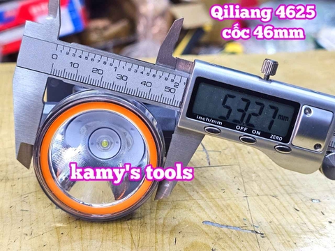 Đèn pin đội đầu Qiliang 4625 LED siêu sáng nội địa trung cốc 46mm