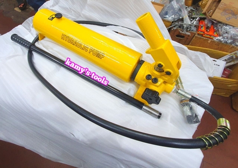 Bơm tay thủy lực TLP HHB-700a dài 715mm 2700cm3 dầu