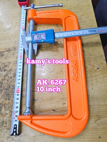 Cảo chữ C Asaki 10 inch 250mm Asaki AK-6267