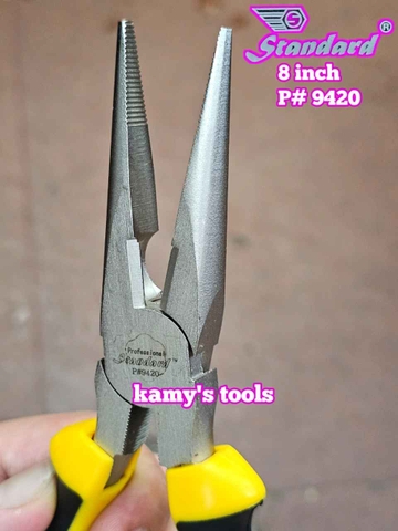 Kìm nhọn 8 inch 205mm Standard P#9420