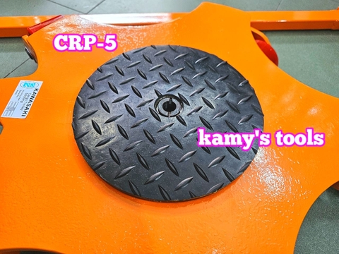 Con rùa lăn chuyển hàng xoay 360 độ 4 tấn CRP-5 với 5 bánh xe có tay cầm điều hướng Kawasaki