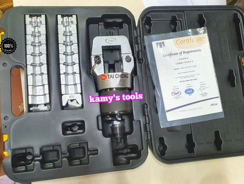 Đầu ép cos thủy lực CO-400B 16-400mm2 TAC Tai Cheng, đầu bấm cos thủy lực